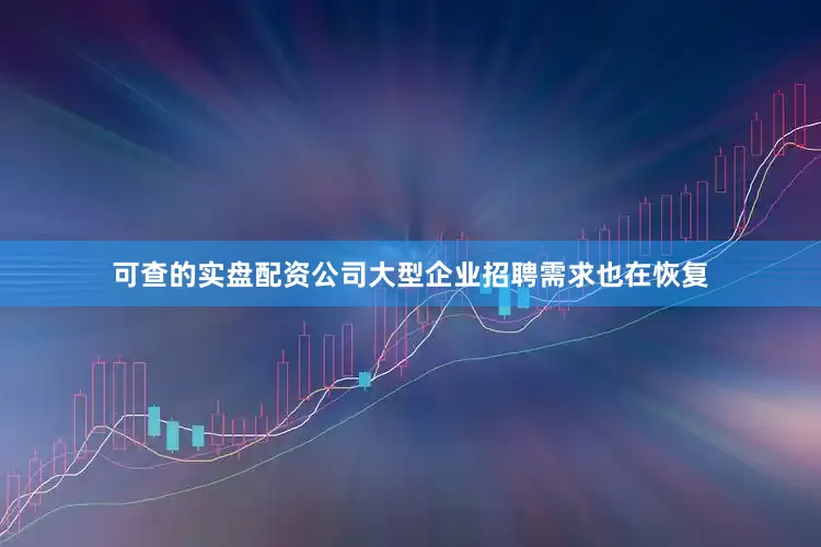 可查的实盘配资公司大型企业招聘需求也在恢复