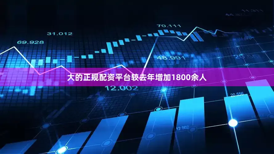 大的正规配资平台较去年增加1800余人